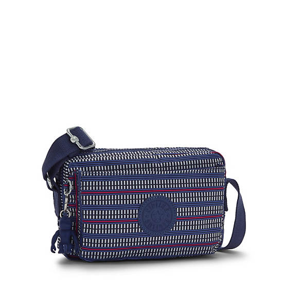 Torba Crossbody Kipling Abanu Printed Niebieskie | PL 2178RV